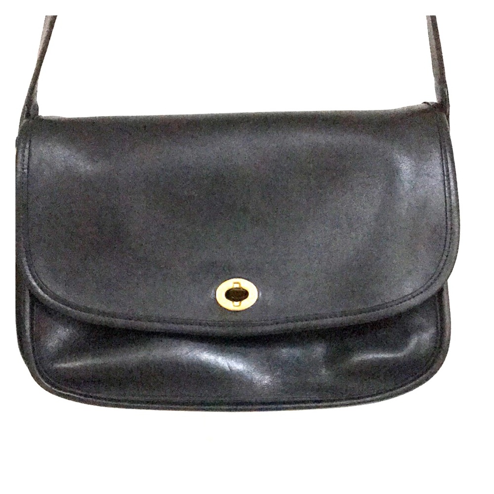 Vintage Coach Raw Leather HandbagCity 9760